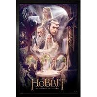 The Hobbit - White Council Framed Poster - 94.5x64cm