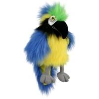 the puppet company baby birds blue gold macaw hand puppet