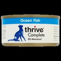 thrive complete ocean fish cat food 75g 75g white