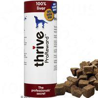 thrive proreward liver dog treats 60g