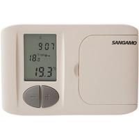 The Choice RSTAT8 is a 2 wire system, battery powered, programmable room thermostat.