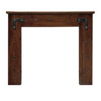 thakat chesnut acacia surround from carron fireplaces