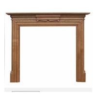the grand solid oak mantel from carron fireplaces