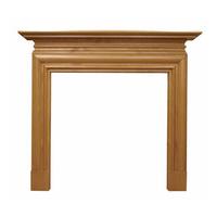The Wessex Solid Pine Mantel, from Carron Fireplaces