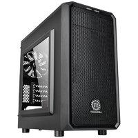 thermaltake versa h15 m atx gaming case with side window usb3 black in ...