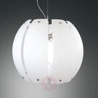Thea pendant light with eight glass elements