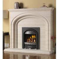 The Pure Glow Wychbury Limestone Fireplace Package With Gas Fire