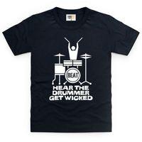The Drummer Kid\'s T Shirt