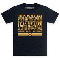 This Is My 4x4 Kid\'s T Shirt