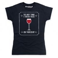 Throwback Thursday Wine T Shirt