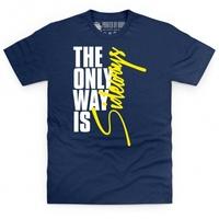 The Only Way Is Sideways T Shirt