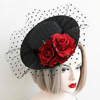 The Vintage Sexy Rose Grenadine Bowler Hat