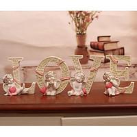 The Creative LOVE Angel ornaments Decoration(Set of 4)