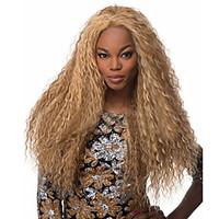 The New European And American Long Golden Corn Hot Wig