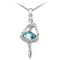 Thousands of colors Necklace Pendant Necklaces Jewelry Platinum Plated Party Silver 1pc Gift