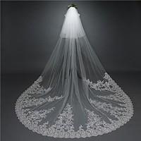 The New Style Elegant And Long Bridal Lace Veil