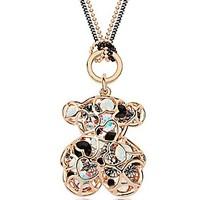 Thousands of colors Necklace Pendant Necklaces Jewelry Alloy Daily Gold 1pc Gift