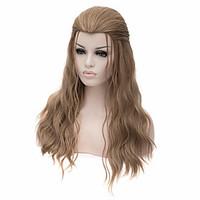 Thor Cosplay Wig Long Flaxen Synthetic Anime Hair Cosplay Halloween Men Hairstyle Wig