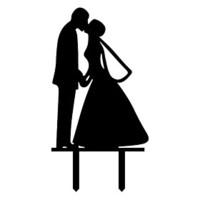 the kissing bride and groom cake topper 8