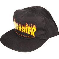Thrasher Flame Logo Snapback Cap