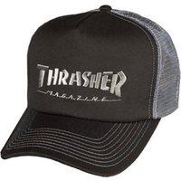 Thrasher Logo Embroidered Mesh Cap