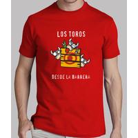 the bulls from the sidelines. sanferminera shirt