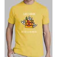 the bulls from the sidelines sanferminera shirt