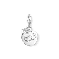 Thomas Sabo silver and cubic zirconia Favourite Teacher charm