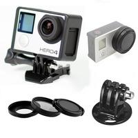 The Frame Mount Housing Shell Cover+Tripod Adapter for GoPro Hero