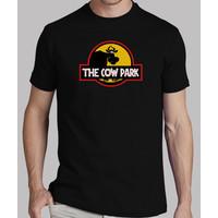 the cow park t shirt black man