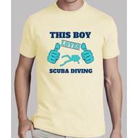 this boy loves scuba diving