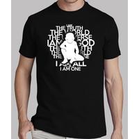 the truth white version man t shirt