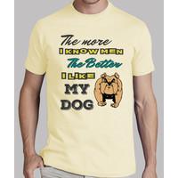 the better i like my dog â??â??- bulldog