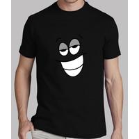 the confused - man, short sleeve black.