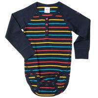Thermal Merino Baby Bodysuit - Blue quality kids boys girls