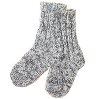 thick wool socks grey quality kids boys girls