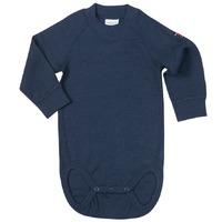 Thermal Merino Baby Bodysuit - Blue quality kids boys girls