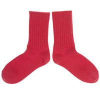 Thick Wool Kids Socks - Red quality kids boys girls