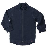 Thermal Merino Baby Zip Top - Blue quality kids boys girls