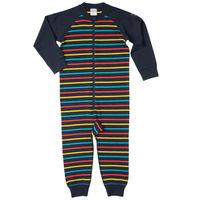 Thermal Merino Baby All-in-one - Blue quality kids boys girls