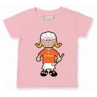 The GAA Store Armagh Baby Mascot Tee - Girls - Camogie - Pale Pink