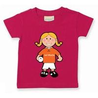 The GAA Store Armagh Baby Mascot Tee - Girls - Football - Fuchsia