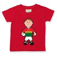 The GAA Store Carlow Baby Mascot Tee - Boys - Football - Red