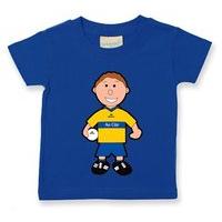 the gaa store clare baby mascot tee boys football royal