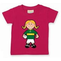 The GAA Store Kerry Baby Mascot Tee - Girls - Football - Fuchsia