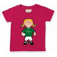 The GAA Store Limerick Baby Mascot Tee - Girls - Football - Fuchsia