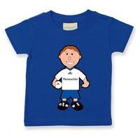 the gaa store monaghan baby mascot tee boys football royal