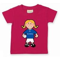 The GAA Store New York Baby Mascot Tee - Girls - Football - Fuchsia