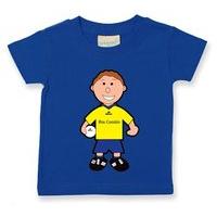 the gaa store roscommon baby mascot tee boys football royal