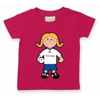 The GAA Store Waterford Baby Mascot Tee - Girls - Football - Fuchsia